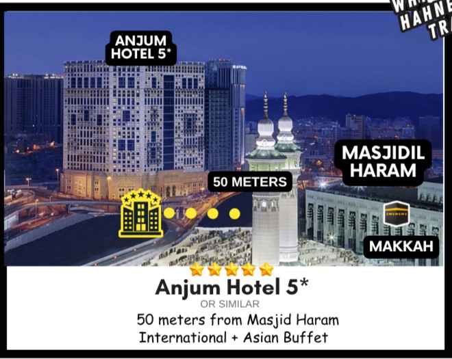 Anjum Hotel Makkah - Hahnemann Travel