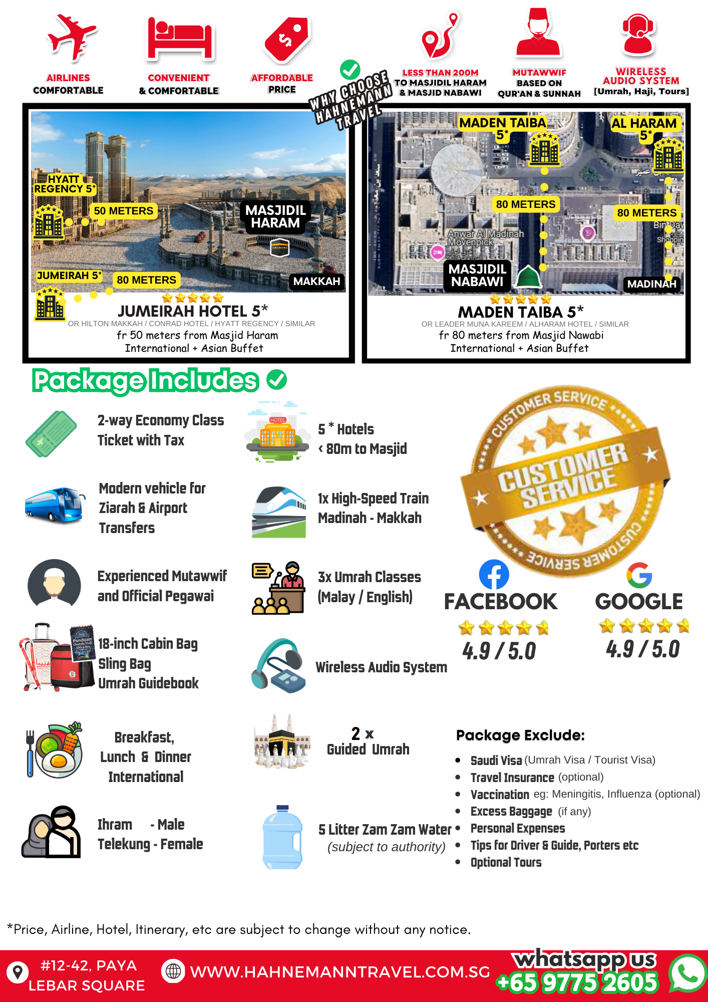 9D Umrah 10D Umrah